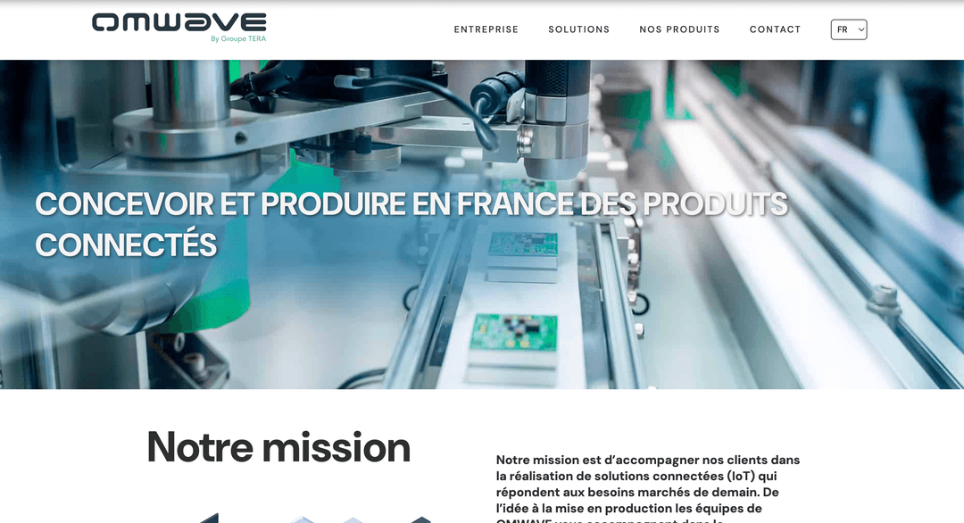 Produits connectés Omwave